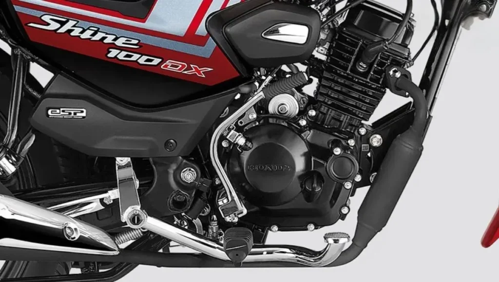 Honda Shine 100 DX Engine
