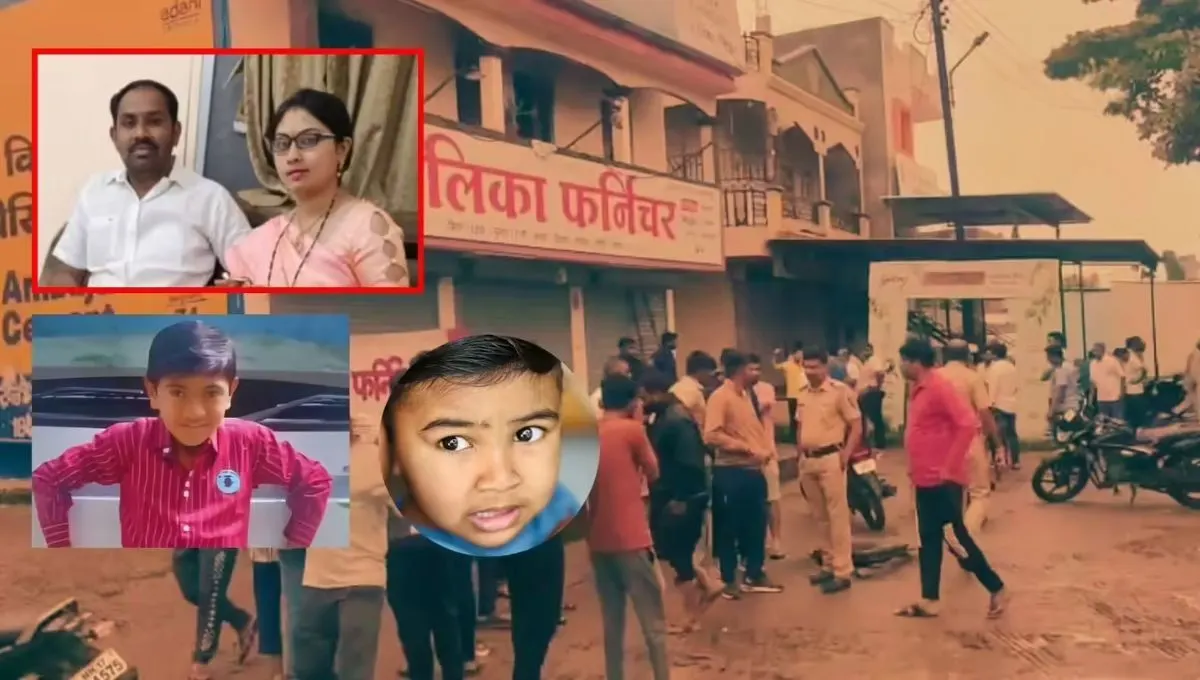 अहिल्यानगरात भीषण आग! फर्निचर गोदामात ५ जणांचा अंत, एक जण जखमी