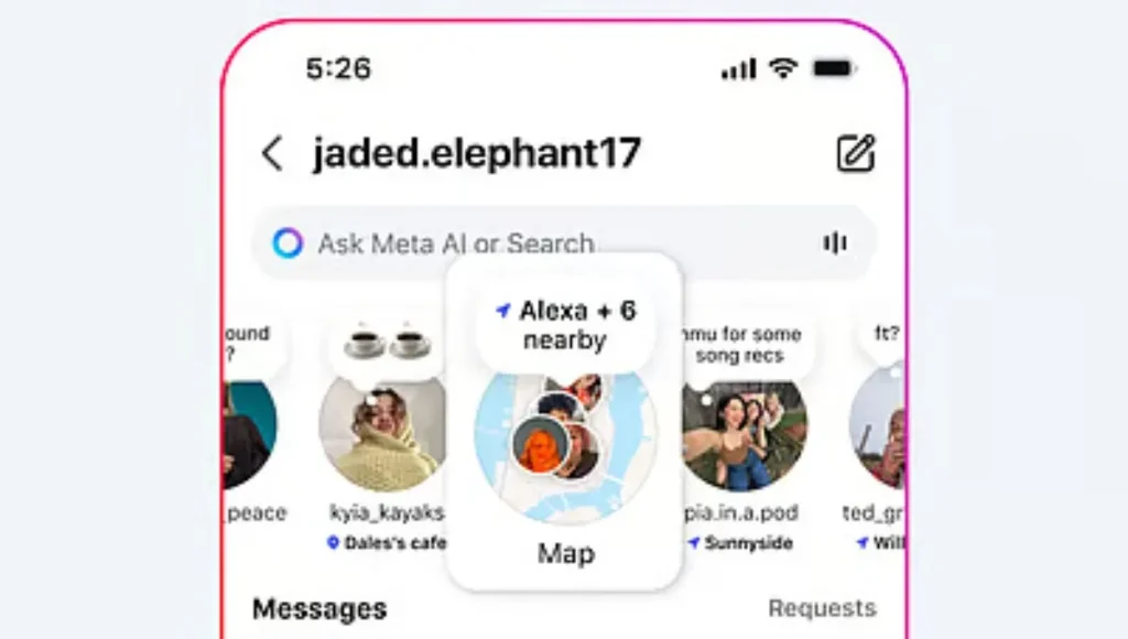 Instagram map