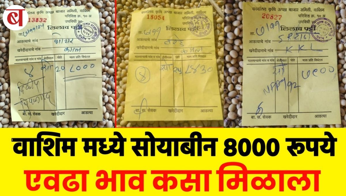 Washim soyabean rate